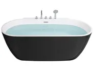 Fristående badkar ROTSO 1700 x 800 mm Svart/ Vit_811202