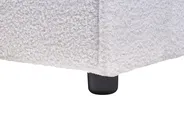 Vattensäng Bouclé LINARDS 180 x 200 cm Vit_980520