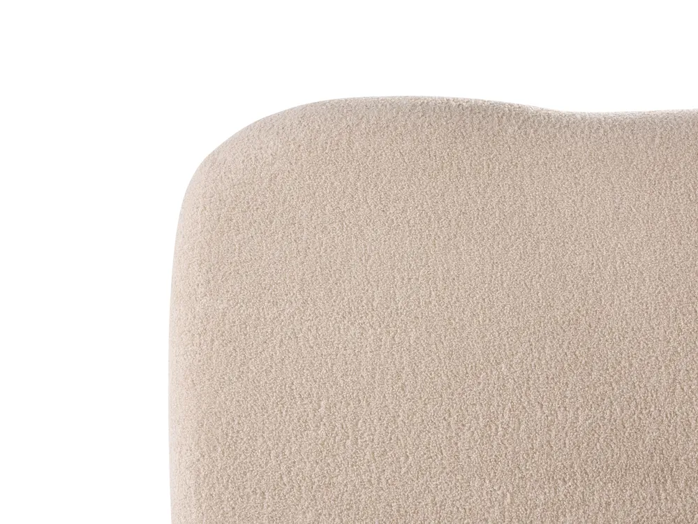 Ottoman Bed BLAGNAC Boucle Beige 90 x 200 cm (EU Single)_1026272