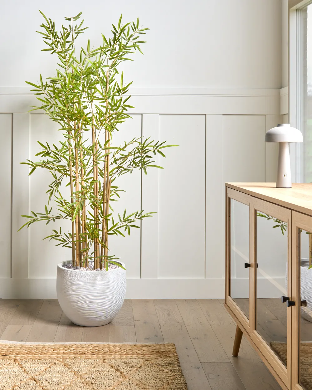 Plant Pot ZAKROS 38 cm White