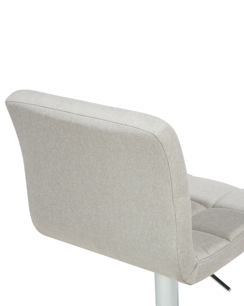 Set of 2 Bar Chairs MARION Swivel Light Beige_688952