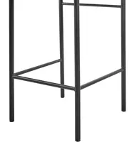 Set of 2 Bar Chairs AMAYA Boucle Grey_928352