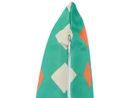 Set med 3 utomhusdynor CANNA Geometriskt tryck 30 x 50 cm 45 x 45 cm Flerfärgad_1124852