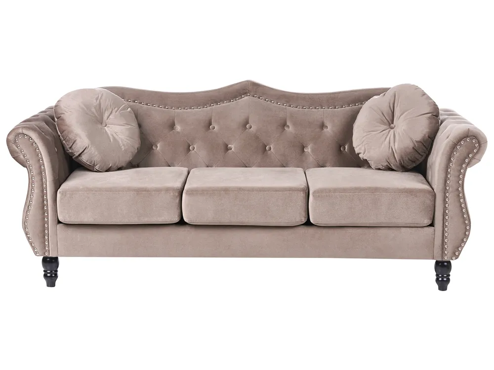 Soffgrupp 5-sits SKIEN Sammet Taupe_1034476