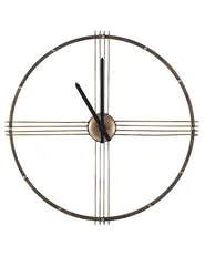 Väggklocka ASCONA 64 cm Metall Guld_784398