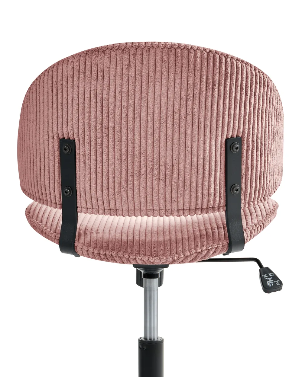 Office Chair KIANA Corduroy Pink_1042786