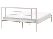 Sänky Metalli CUSSET 140 x 200 cm Vaaleanbeige_1162074
