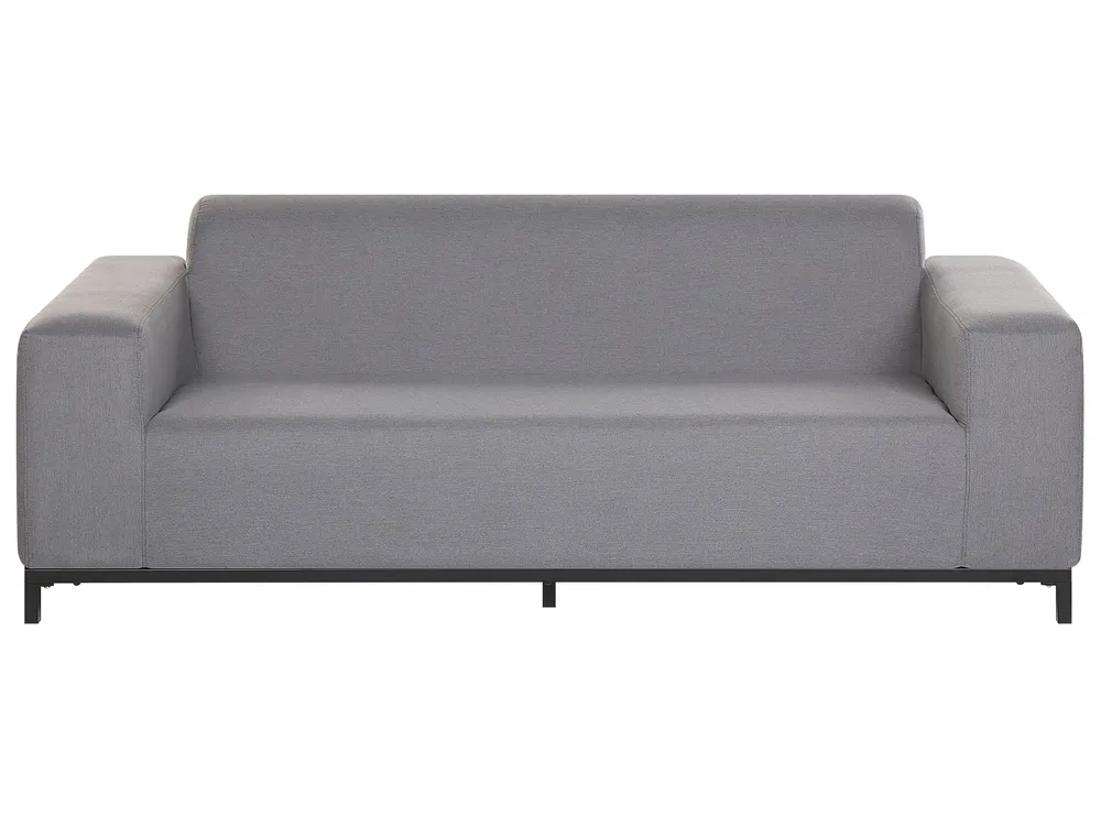 Garden Lounge Set with Table 5 Seater ROVIGO Grey_795329