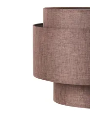 Pendant Lamp LUKAGO Linen Brown_1053795