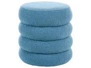 Pouffe SUMPTER Boucle Blue_1012120