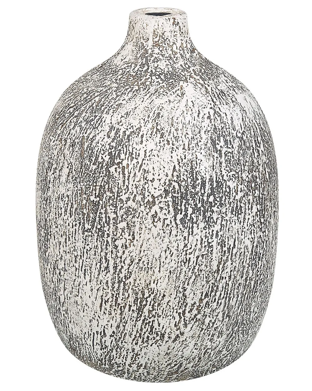Flower Vase VIGO 36 cm Ceramic Grey
