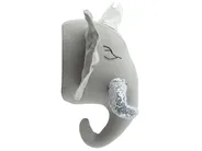 Lasten seinäkoriste Norsu TANTOR Puuvilla 33 cm Harmaa_848319