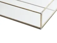 Dekorationsbricka GRENOBLE Glas Silver_789985
