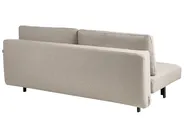 Sofa Bed 3 Seater ROYKKA Fabric Beige_1071614