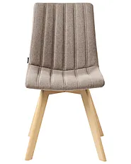 Set med 2 matstolar CALGARY Brun_958217