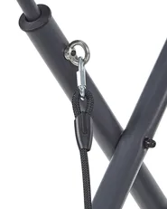 Patio Swing SOLAGNA Metal Dark Grey_961768