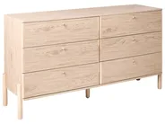 6 Drawer Chest COLLINS Light Brown_1038550