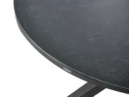 Garden Dining Set 4 Seater MALETTO/TAVIANO with Cushions Metal Black_993875