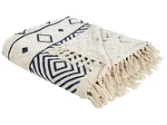Blanket NAJUY Cotton 220 x 240 cm Beige_907462