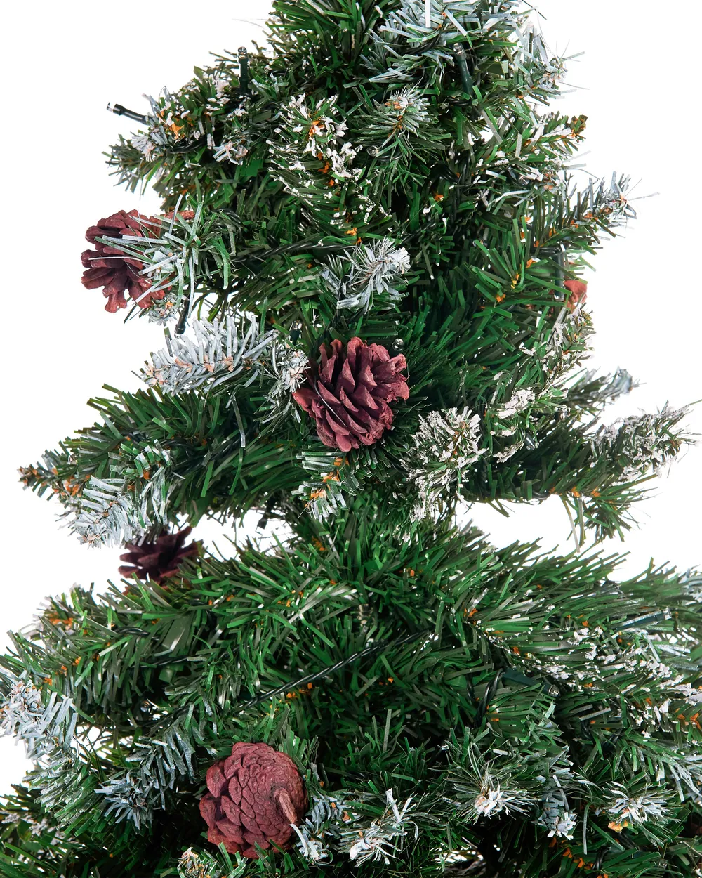 Joulukuusi LED-valo PALOMAR 180 cm Tummanvihreä_782974
