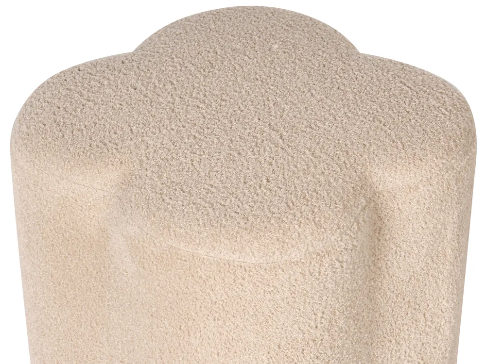 Sittpuff MANCOS Bouclé Beige_1032709