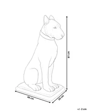 Trädgårdsstaty CAPALBIO Hund Beige_1054979