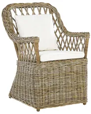 Garden Armchair MAROS Rattan Natural_824029