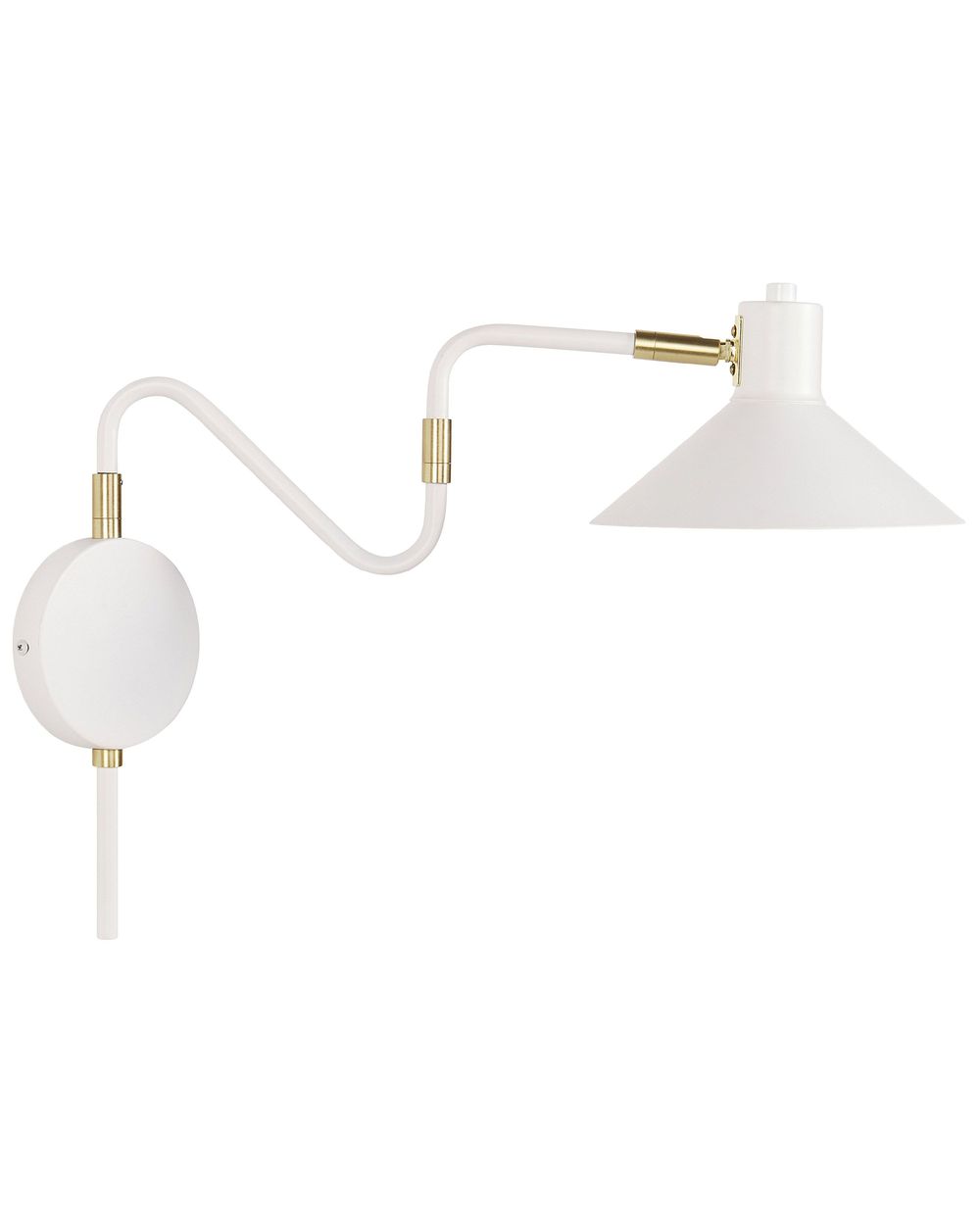 Wall Lamp BALIEM Adjustable Metal White
