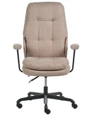 Office Chair MELOCUSH Fabric Brown_1085334