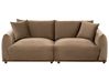 Sofa 3 Seater JUBEK Velvet Brown