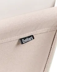 Stol med dyna PICO Metall Ljusbeige_1012903
