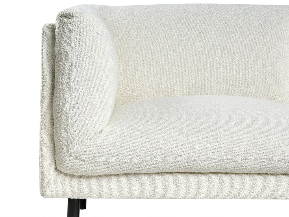 Sofa 2 Seater VORGOD Boucle Off-White_996219