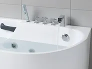Massagebadkar SAYULA 1700 x 800 mm Vit Högervänd_1029487
