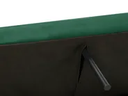 Sofa Bed 3 Seater VIMMERBY Velvet Emerald Green_771564