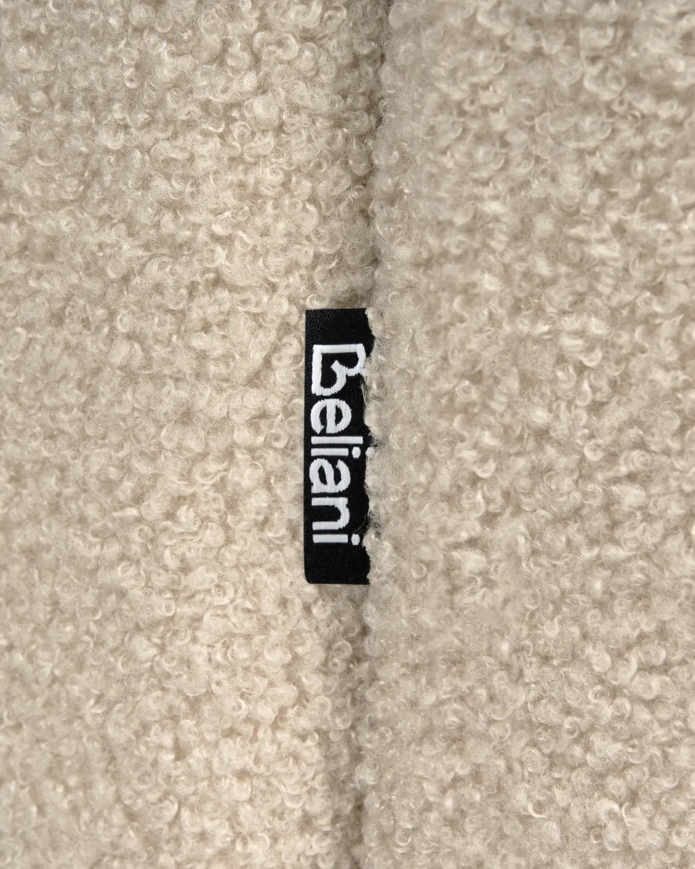 Fåtölj KJAER Bouclé Ljusbeige_1006742