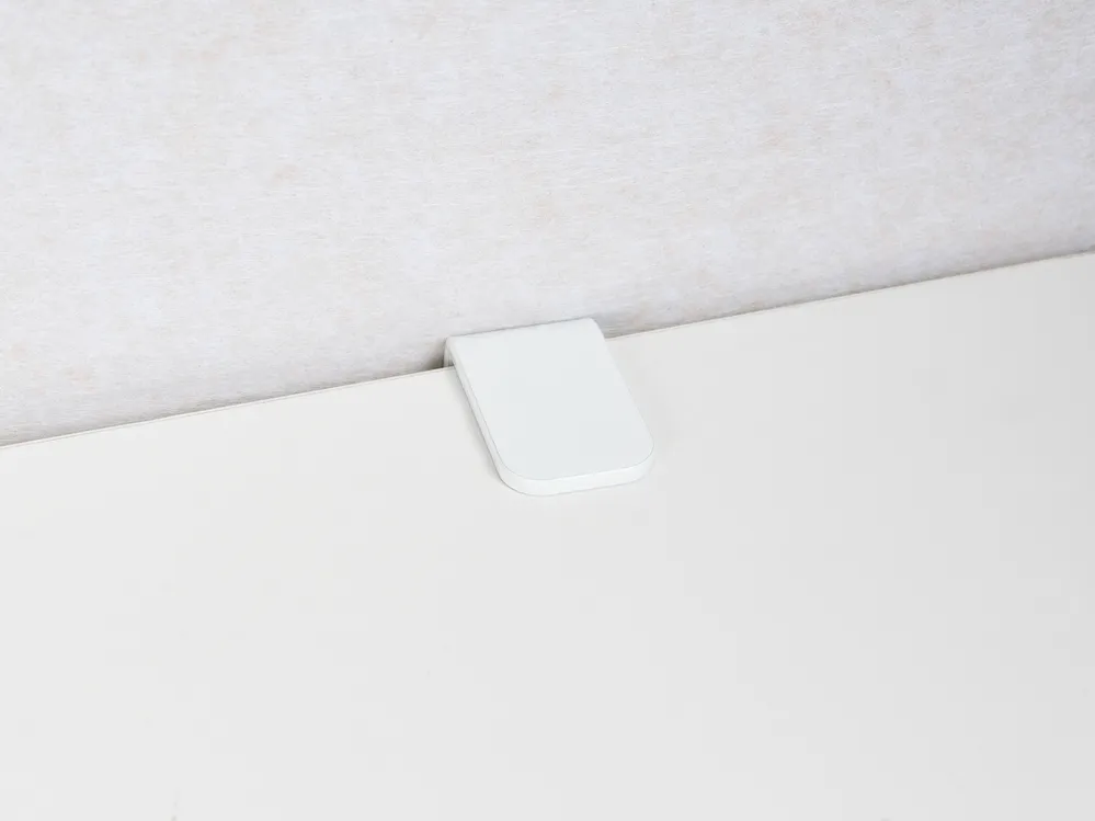 Skiljevägg för skrivbord SOLOA 210 x 61 cm Off-White_1014953