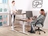 Manual Adjustable Standing Desk DESTINES 160 cm 72 cm Brown/ White
