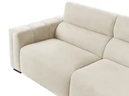 Sofa 3 Seater FAUSKAN Fabric Beige_969025