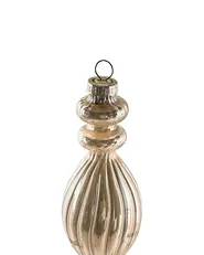 Set of 24 Baubles WINTERLIGHT Glass Rose Gold_1028486