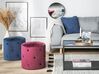 Pouffe COROLLA Velvet Dark Blue