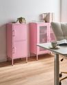 Storage Unit HURON Metal Pink