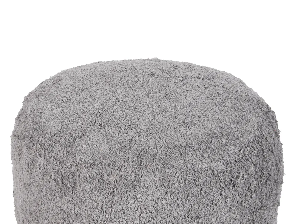 Pouffe KANDHKOT Cotton Grey_908397
