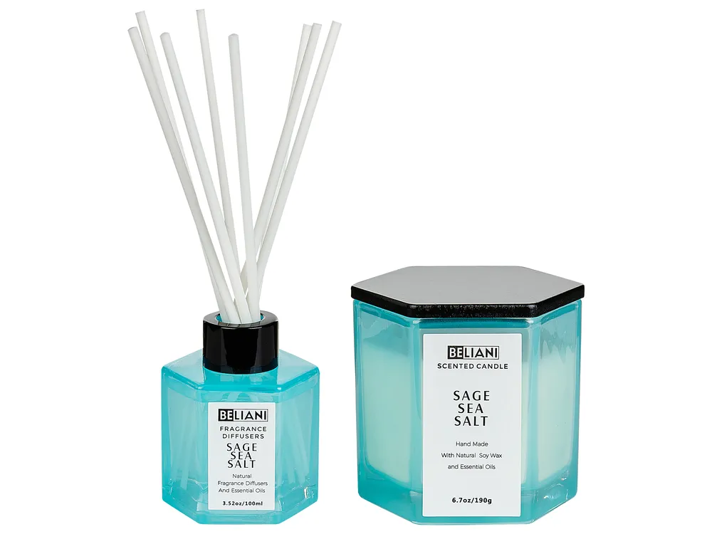 Scented Candle with Fragrance Reed Diffuser CLASSY TINT Soy Wax Fresh Notes