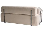 Sofa 2 Seater ELVA Boucle Beige_1035617