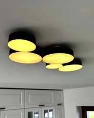 LED-kattovalaisin LUGA Metalli Musta_1166445