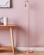 Floor Lamp SAVENA Metal Copper_870756