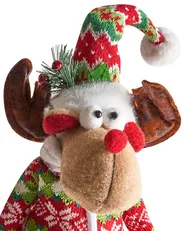 Joulukoristesetti 2 kpl GEITSJOEN 55/58 cm Poro Monivärinen_1023104
