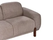 Soffgrupp 4-sits ODNES Bouclé Taupe_1053022