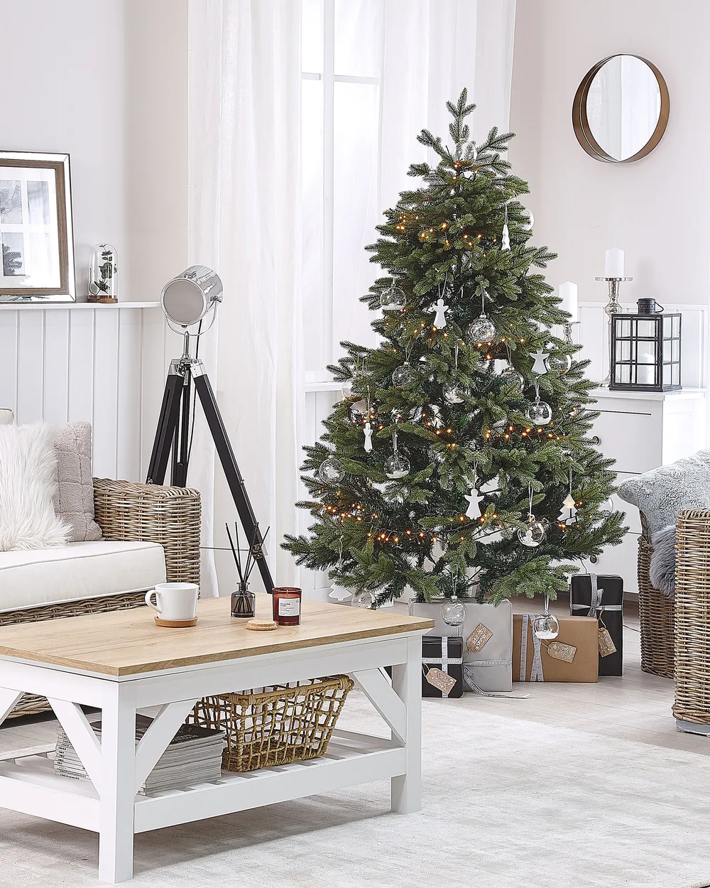 Artificial Christmas Tree HUXLEY 180 cm Green