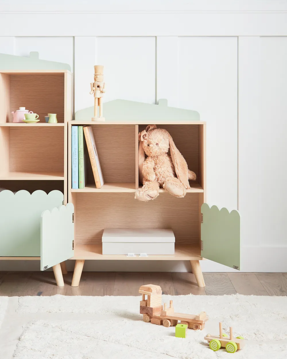 Shelving Unit LACKEY 86 cm Light Green_950069